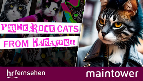 Punk Rock Cats from Harajuku - Creatokia